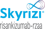 SKYRIZI® (risankizumab-rzaa) logo.